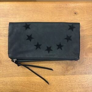 Black Star Clutch Bag